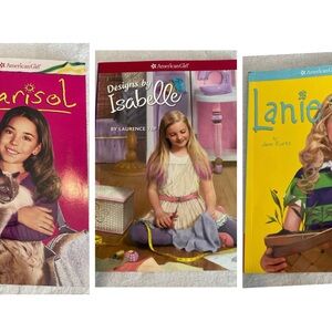 Lot of three 2010, 2014, 2015 American Girl Paperback Books
